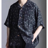 Hawaiian short-sleeved cardigan shirt