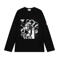 CAV EMPT dark abstract design printed shirt