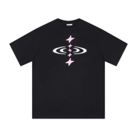 Broken Planet Pink Star Space Market T Shirt