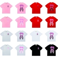 BAPE × stussy ILL COLLABORATION Shark T-shirt