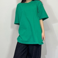 CAVEMPT 2024 summer pure cotton round neck casual short-sleeves