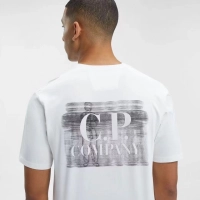 CP Company Jersey Blurry Logo T-shirt