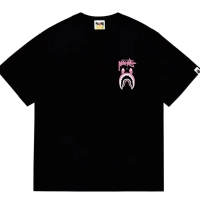 BAPE × stussy ILL COLLABORATION Shark T-shirt