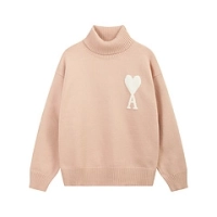 Ami Paris Cloudy Wool Ami De Coeur Sweater