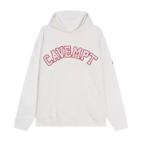 LIFE CAVEMPT patch embroidered LOGO slogan versatile hoodie