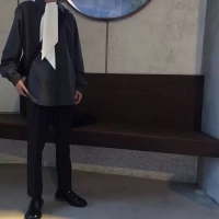 KIKO KOSTADINOV 2020SS tie bow tie deconstructed jacket