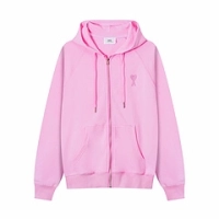 Ami Alexandre Mattiussi Logo Zip Hoodie