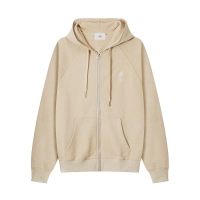 Ami Alexandre Mattiussi Logo Zip Hoodie