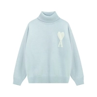 Ami Paris Cloudy Wool Ami De Coeur Sweater