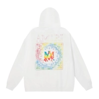 AMIRI Rainbow Bandana Logo Sweatshirt Hoodie