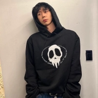 Our Legacy 22ss Heavy Skull Print Hoodie