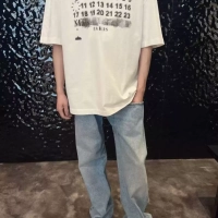 Maison Margiela 23SS mosaic digital printing shirt