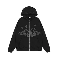 Broken Planet Space Zip Up Hoodie