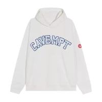 LIFE CAVEMPT patch embroidered LOGO slogan versatile hoodie