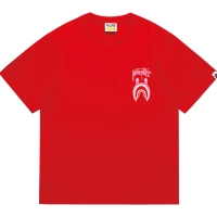 BAPE × stussy ILL COLLABORATION Shark T-shirt