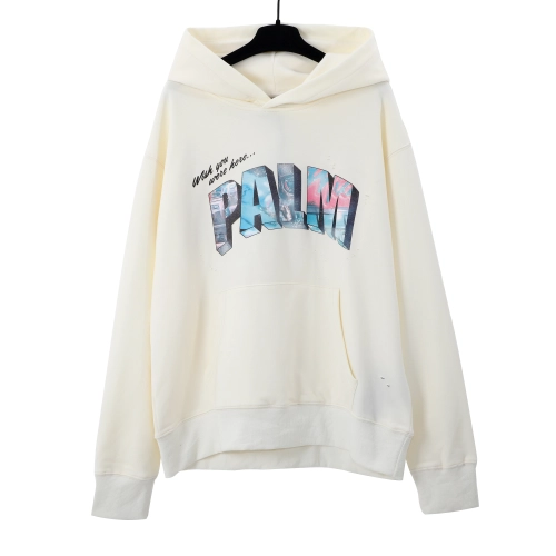 PALM ANGELS  Palm print hoodie