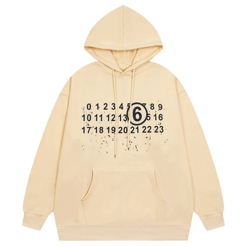 MM6 basic Logo Printed  Hoodie