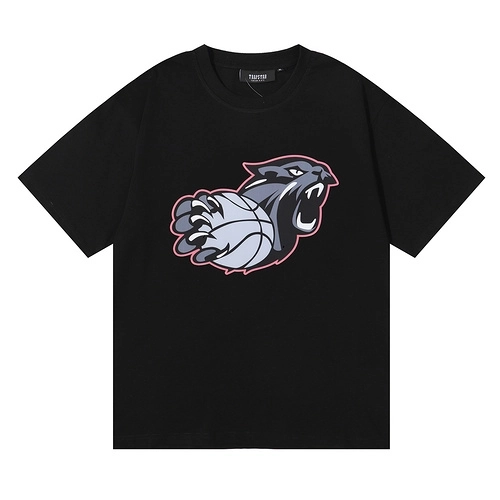 Trapstar Leopard Playing Basketball T-Shirt