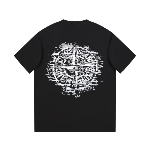 Stone Island Cotton T-shirt with logo print