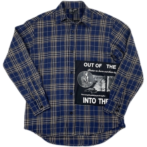 ERD Melancholy Rich Second Generation  Patch Print  Long Sleeve Shirt