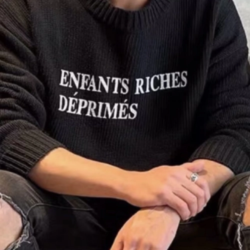 Enfants Riches Déprimés logo sweater black