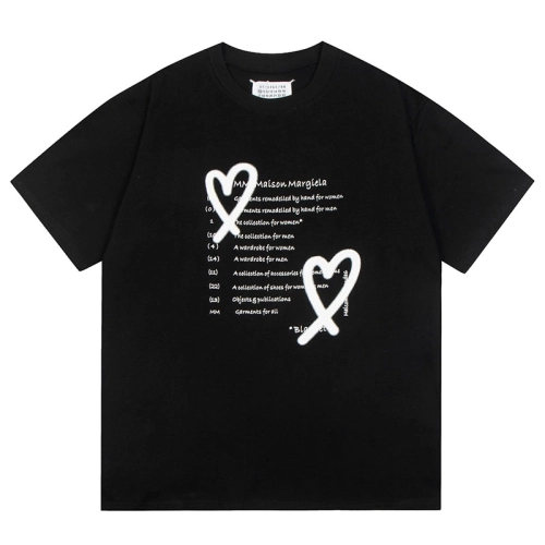 MM6 Heart Lettering Print Short Sleeve