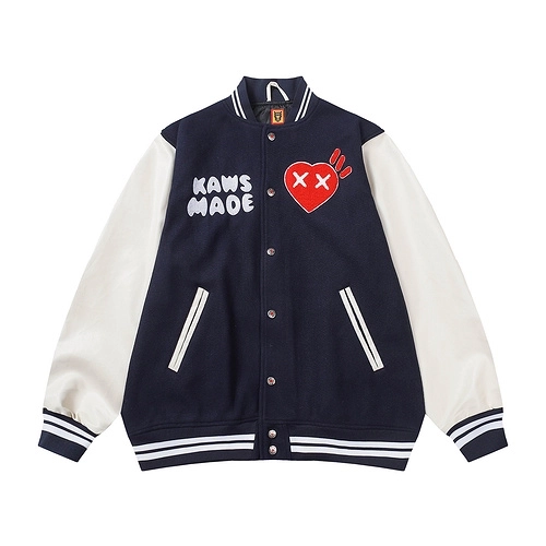 KAWS X Human Made Varsity Jacket