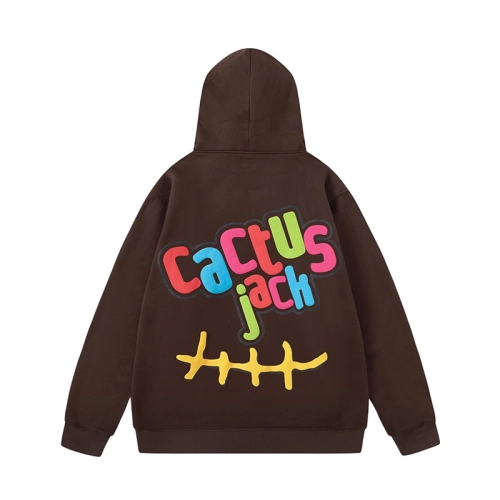 TRAVIS SCOTT colorful pattern foam print Hoodie