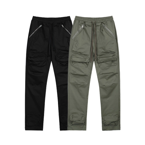 Grailz Multi-Pocket Spliced Drawstring Pants