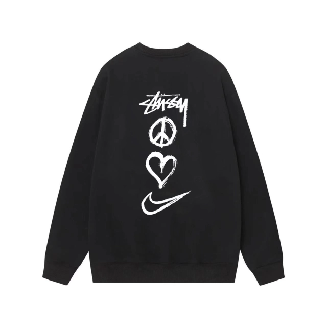 Stussy Peace Love Swoosh Sweatshirt