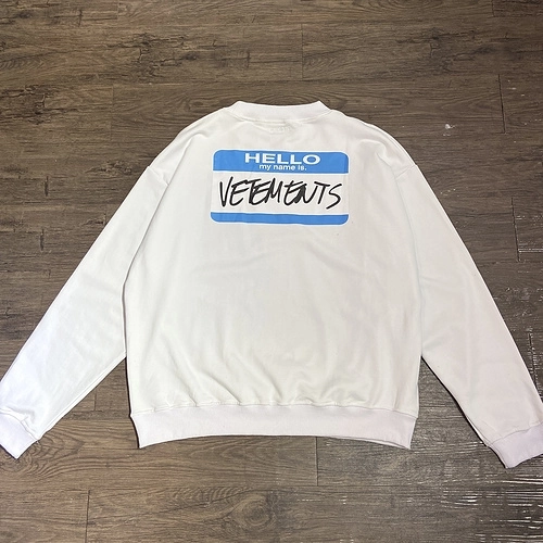 Vêtements Hello My Name Is Vetements