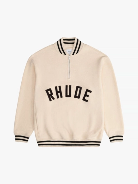 Rhude Quarter Zip Varsity