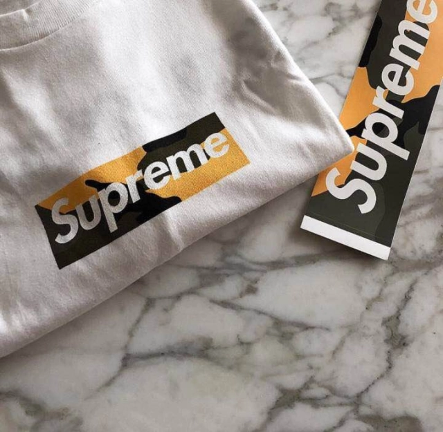 Supreme Brooklyn Opening Camo Box Logo Tee