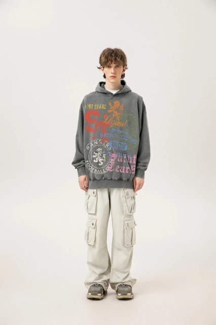 Saint Michael Denim Tears Hoodie