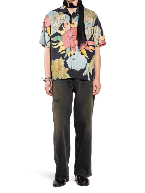 Our Legacy 25SS Box Shirt Sun Print-30255