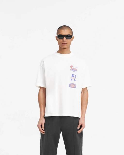 REPRESENT X Feature Multi Logo T-shirt