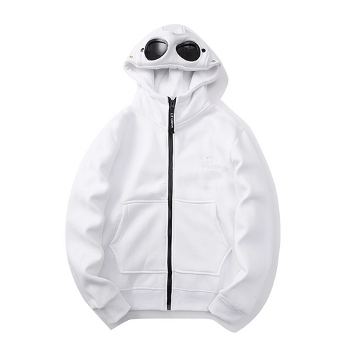 C.P. COMPANY Diagonal Raised Fleece Goggle Hoodie