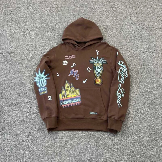 Travis Scott Rolling Embroidered Hoodie