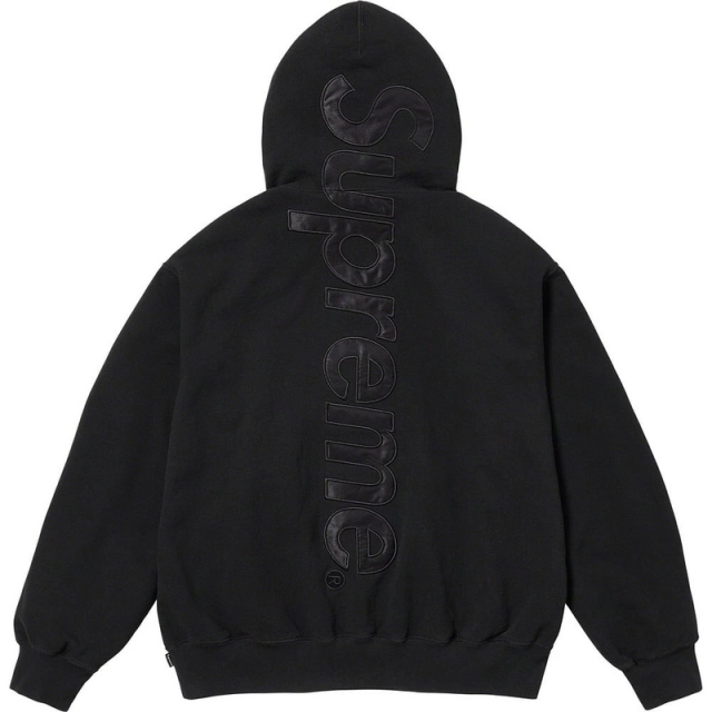 Supreme SATIN APPLIQUE HOODIE