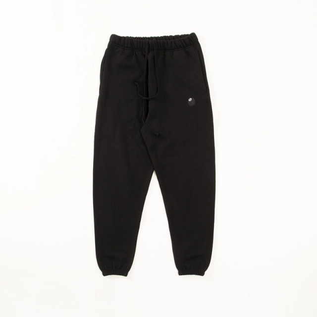 Stüssy Black 8 Embroidered Sweatpants