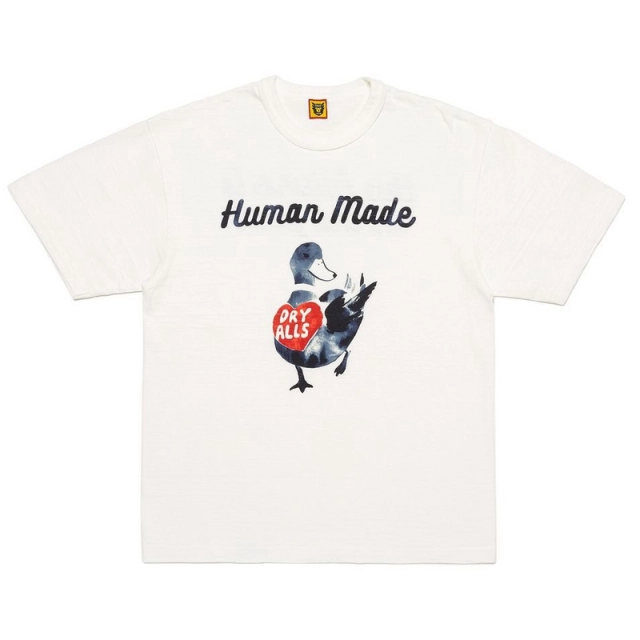 Human Made SS24 Capsule Series Watercolor Duck Print T-Shirt