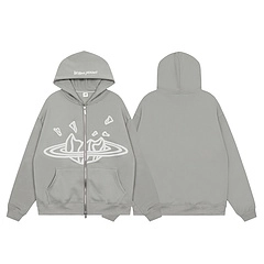 Broken Planet Space Zip Up Hoodie