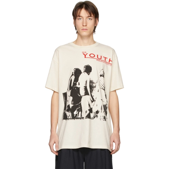 RAF SIMONS  20SS SIMONS loose large size T-shirt