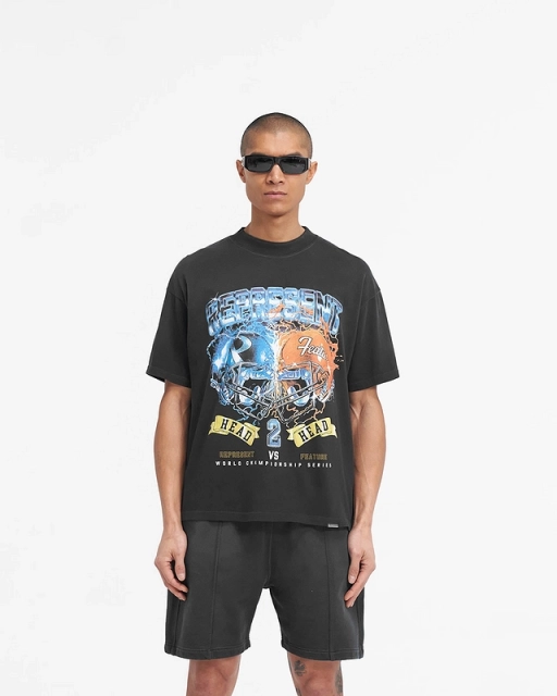 REPRESENT X FEATURE HEAD 2 HEAD T-SHIRT