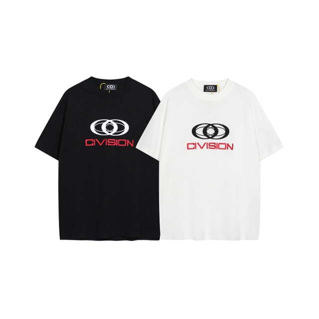 Civision by CSC Embroidered Logo Patch Short Sleeve T-shirt