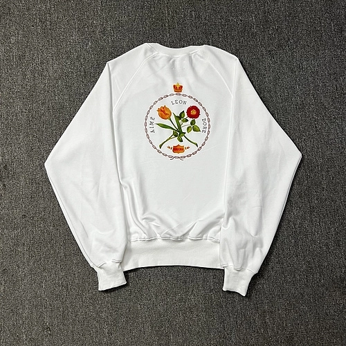 Aime Leon Dore ALD Painted Crest Cream Crewneck Sweatshirt