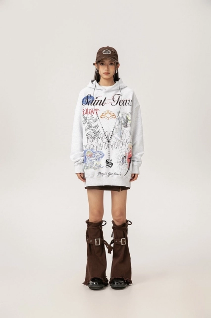 Saint Michael Denim Tears Hoodie