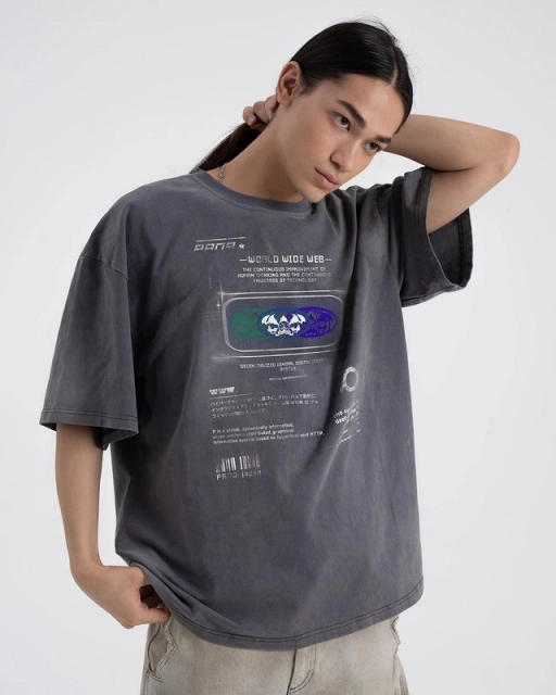 PANQ WORLD WIDE WEB T-shirt