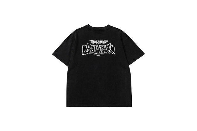 Far archive FAR BLANK Logo Print Short Sleeve T-Shirt