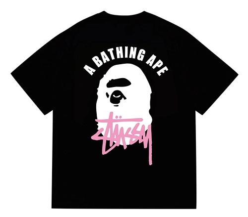 Stussy x A BATHING APE Bape T-shirt